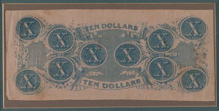 Lot #470 Confederate Currency (2) Ten-Dollar Banknotes (1862) - Image 3