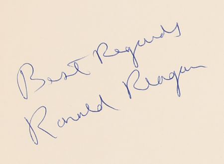 Lot #174 Ronald Reagan Signed Book - Where's the Rest of Me? - Image 2
