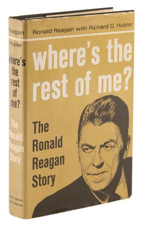 Lot #174 Ronald Reagan Signed Book - Where's the Rest of Me? - Image 3