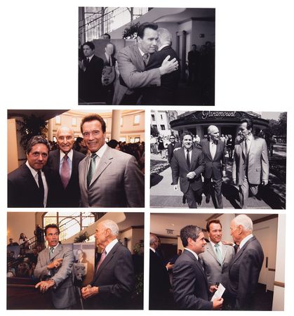 Lot #911 Arnold Schwarzenegger Signed Photograph Album - Presented to Film Producer A. C. Lyles - Image 4