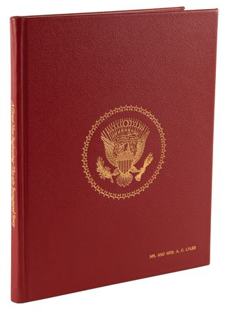 Lot #179 Ronald and Nancy Reagan Signed Book - A Great New Beginning: The 1981 Inaugural Story - Image 3