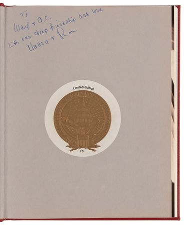 Lot #179 Ronald and Nancy Reagan Signed Book - A Great New Beginning: The 1981 Inaugural Story - Image 4