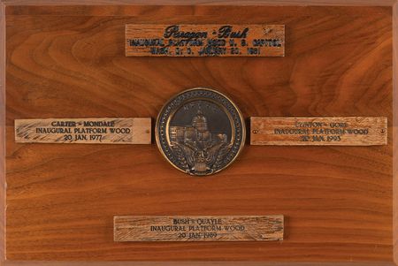 Lot #171 Presidential Inaugural Platform Fragments