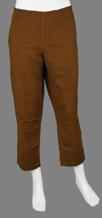 Lot #635 Jack Kerouac's Personally-Owned and -Worn Linen Lounge Pants - Image 1