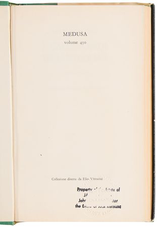 Lot #632 Jack Kerouac's Personally-Owned Italian Translation of The Dharma Bums - 'I Vagabondi del Dharma' - Image 2