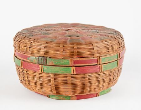Lot #636 Jack Kerouac's Personally-Owned Woven Basket - Image 2