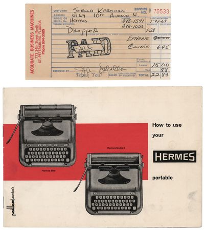 Lot #633 Jack Kerouac's Personally-Owned Hermes
