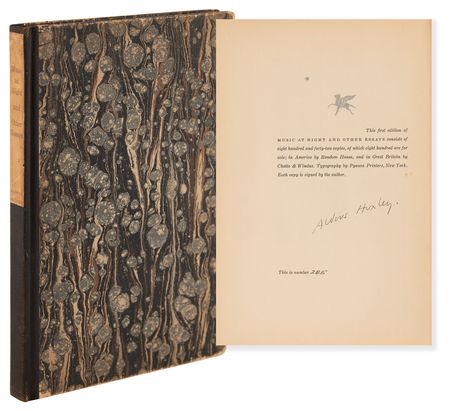 Lot #627 Aldous Huxley Signed Book - Music at Night and Other Essays (Ltd. Ed. #285/842) - Image 1