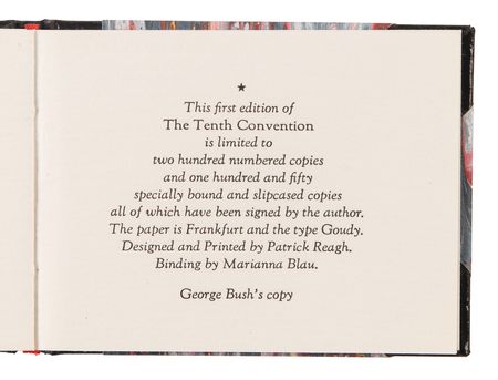 Lot #97 Gerald Ford Signed Book - The Tenth Convention (Ltd. Ed., 