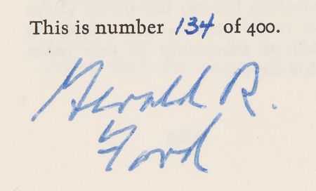 Lot #99 Gerald Ford Signed Book - Global Stability (Ltd. Ed. #134/400) - Image 2