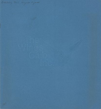 Lot #536 Neil Armstrong Signed Program - Image 2