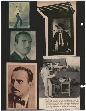 Lot #906 Mary Pickford and Douglas Fairbanks, Sr. (2) Signatures - Image 2