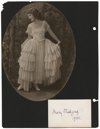 Lot #906 Mary Pickford and Douglas Fairbanks, Sr. (2) Signatures - Image 3