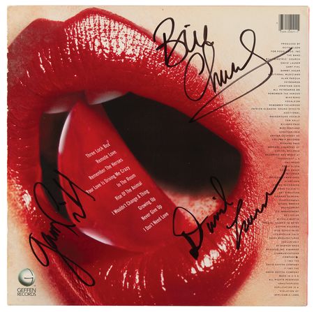 Lot #764 Sammy Hagar Signed Album - Three Lock Box - Image 2