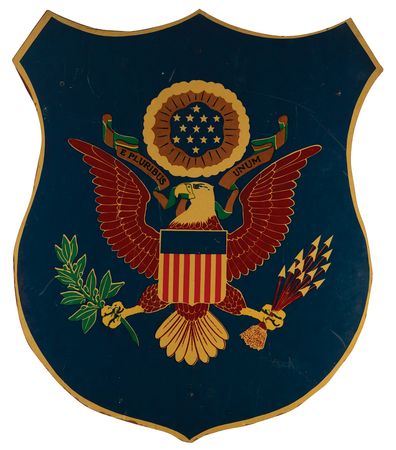 Lot #132 John F. Kennedy 1961 Presidential Inaugural Parade Sign - Image 1