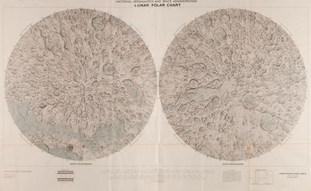 Lot #533 Apollo Program (3) Oversized Lunar Charts - Image 2