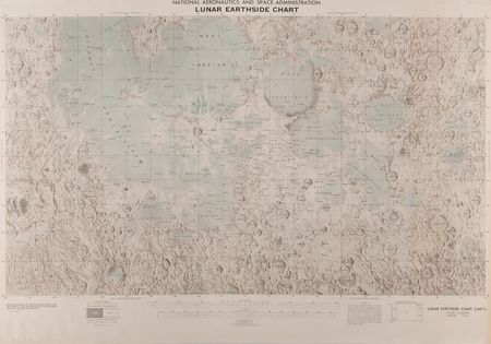 Lot #533 Apollo Program (3) Oversized Lunar Charts - Image 4