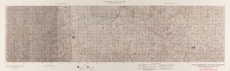 Lot #521 Apollo 15 (4) Panoramic NASA Flight and Orbit Charts - Image 2
