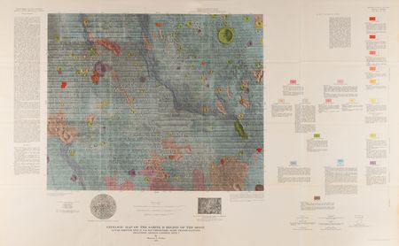 Lot #512 Apollo 11 Geologic Map of Lunar Landing Site - Image 2