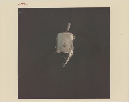 Lot #532 Apollo 9 Original 'Type 1' Photograph - Command Module Gumdrop - Image 1