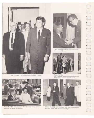 Lot #143 John F. Kennedy 'The All New England Salute Dinner' Program (October 19, 1963) - His Last Public Appearance in Massachusetts - Image 2
