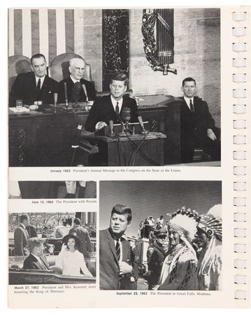 Lot #143 John F. Kennedy 'The All New England Salute Dinner' Program (October 19, 1963) - His Last Public Appearance in Massachusetts - Image 3