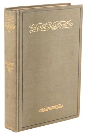 Lot #17 Woodrow Wilson Signed Book as Governor of New Jersey - George Washington - Image 3