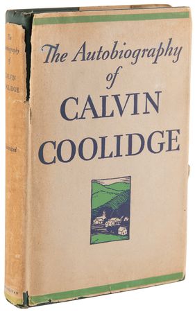 Lot #88 Calvin Coolidge Signed Book - The Autobiography of Calvin Coolidge - Image 3