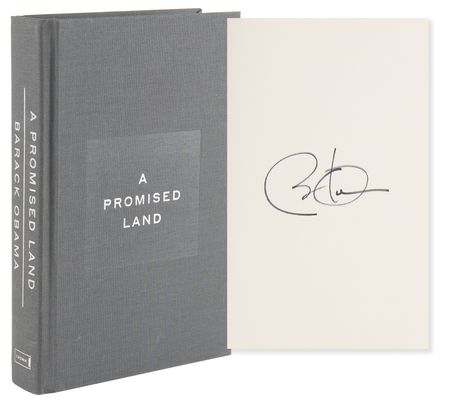 Lot #169 Barack Obama Signed Book - A Promised Land - Image 1