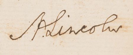 Lot #12 Abraham Lincoln Civil War-Dated Autograph Endorsement as President, Approving the Parole of Two Confederate 