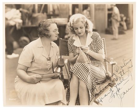 Lot #804 Jean Harlow (3) Signed Photographs to Her MGM Hairdresser - Image 2