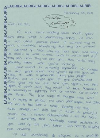 Lot #944 Muhammad Ali Signed Religious Booklet - Image 3