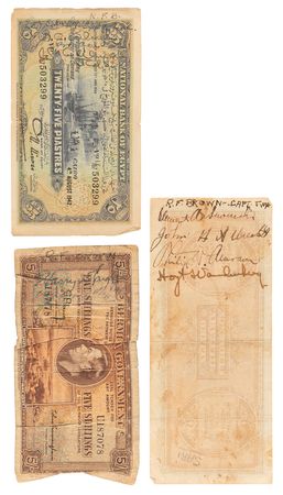 Lot #236 WWII: Franklin D. Roosevelt, Winston Churchill, and Joseph Stalin (2) Signed 'Short Snorter' Banknotes from the Historic Tehran Conference - Image 10