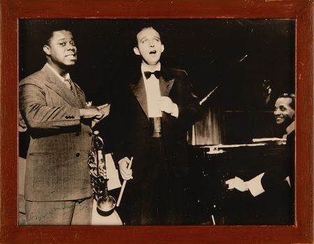 Lot #715 Louis Armstrong Signed Photograph - Image 1