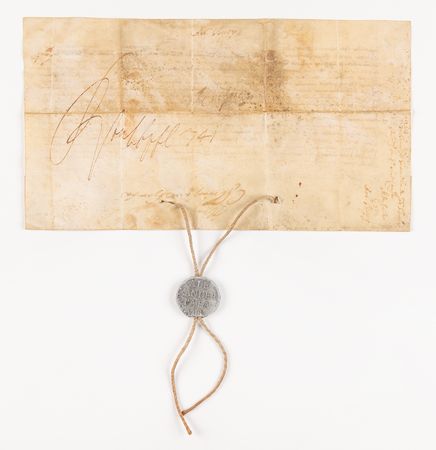 Lot #392 Pope Alexander VII Papal Bull - Image 2