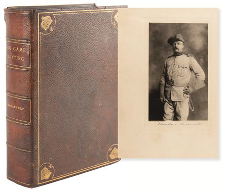 Lot #16 Theodore Roosevelt Signed Book - Big Game Hunting (Ltd. Ed. #60/1000) - Image 1