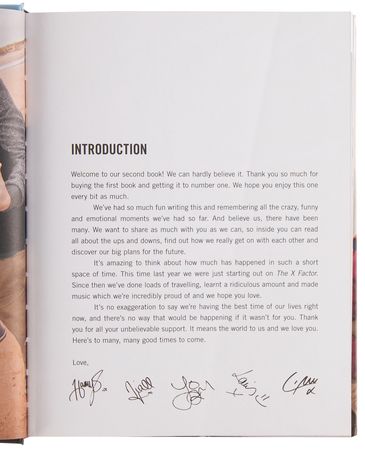 Lot #801 One Direction Signed Book - Dare to Dream - Image 4