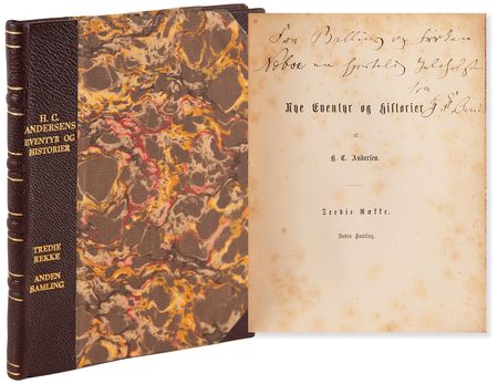 Lot #606 Hans Christian Andersen Signed Book - Nye
