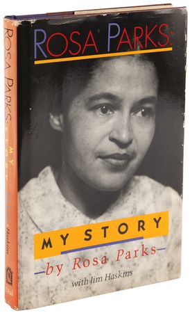 Lot #386 Rosa Parks Signed Book - My Story - Image 3