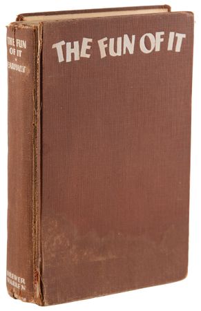 Lot #492 Amelia Earhart Signed Book - The Fun of It - Image 3