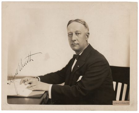 Lot #419 Alfred E. Smith Signed Photograph