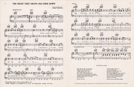 Lot #733 Joan Baez Signed Sheet Music - Image 2