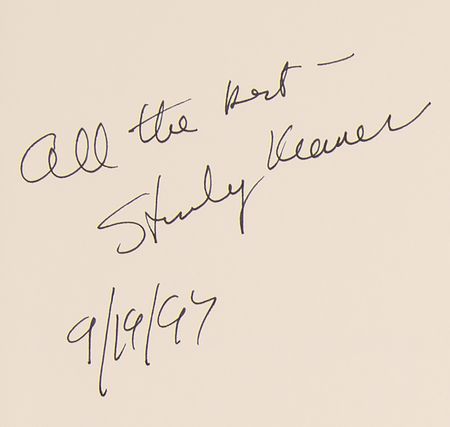 Lot #883 Stanley Kramer Signed Book - A Mad, Mad, Mad, Mad World - Image 2