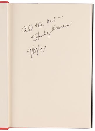 Lot #883 Stanley Kramer Signed Book - A Mad, Mad, Mad, Mad World - Image 4