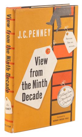 Lot #387 J. C. Penney Signed Book - View from the Ninth Decade - Image 3