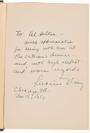 Lot #467 Lucius D. Clay Signed Book - Decision in Germany - Image 4