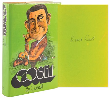 Lot #948 Howard Cosell Signed Book - Cosell