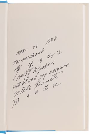 Lot #484 Masajiro 'Mike' Kawato Signed Book - Bye Bye Black Sheep - Image 4