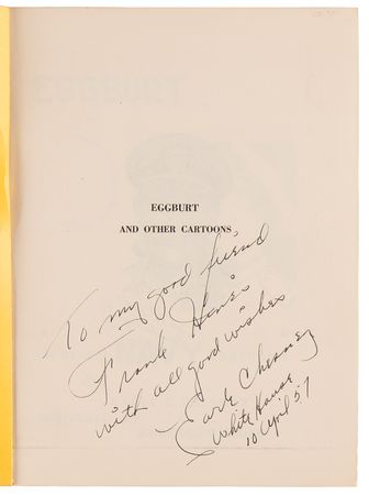 Lot #458 Earle D. Chesney (6) Original Sketches and (1) Signed Book - Image 3