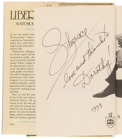 Lot #895 Liberace (2) Signed Books - Image 3